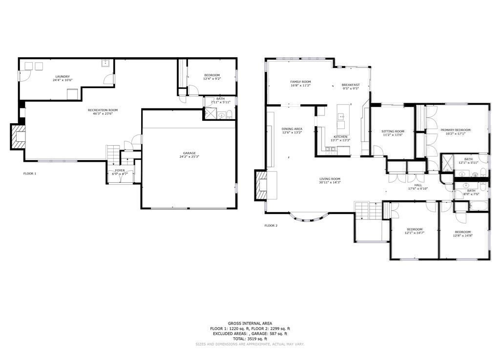 33 Sky View Circle Newton, MA 02459 - Photo 39 of 42 a picture of a floor plan