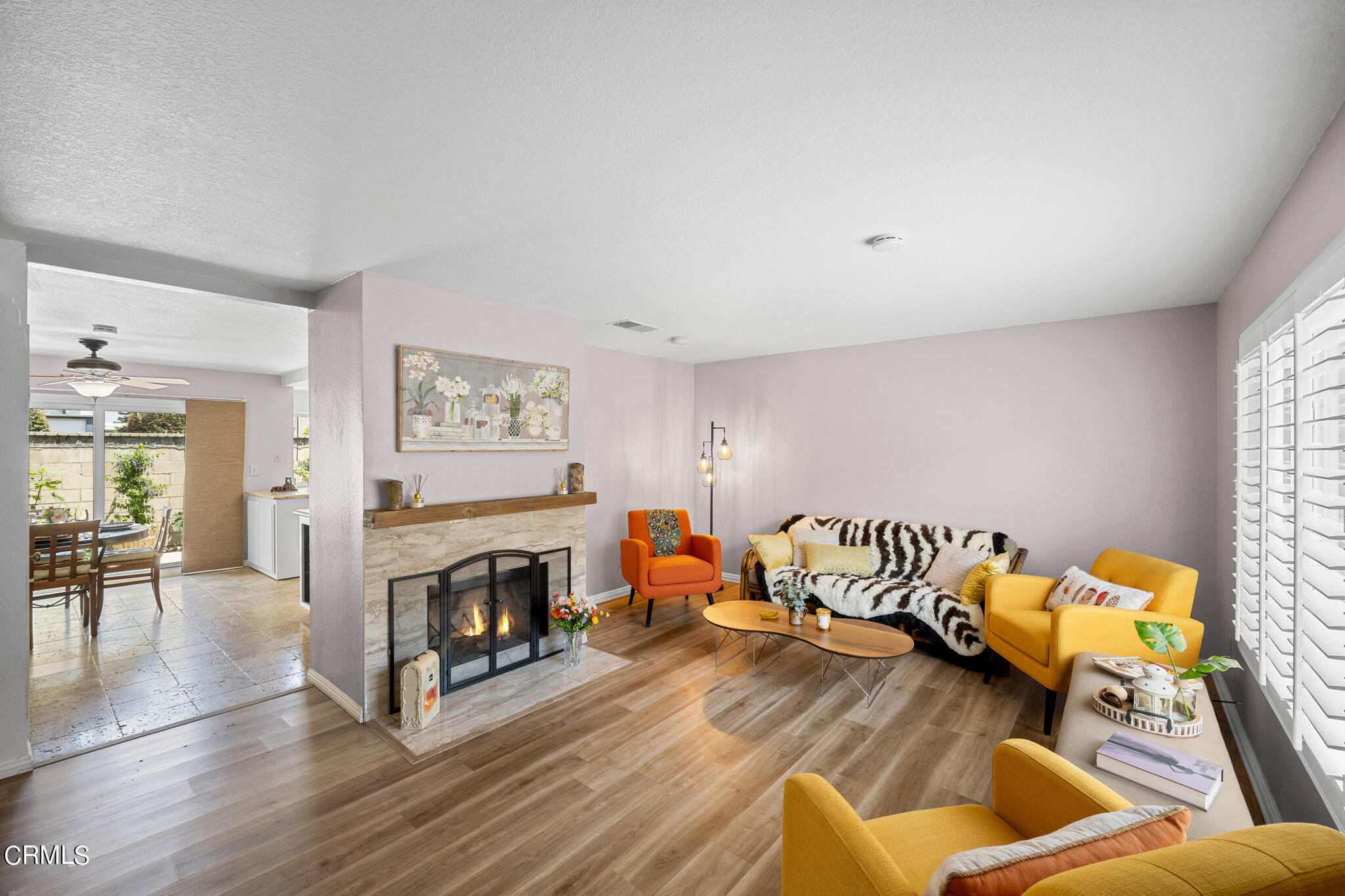 2041 Windsor Circle Duarte, CA 91010 - Photo 3 of 19 a living room with furniture and a fireplace