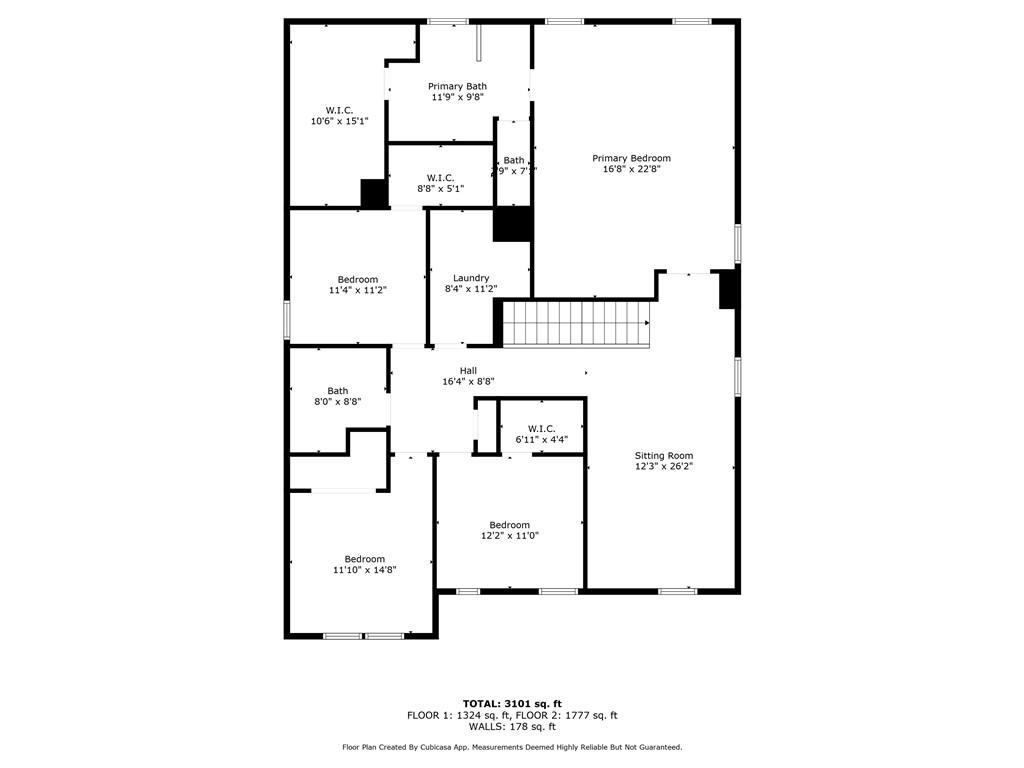 368 Murray Way Lilburn, GA 30047 - Photo 51 of 54 a picture of a floor plan