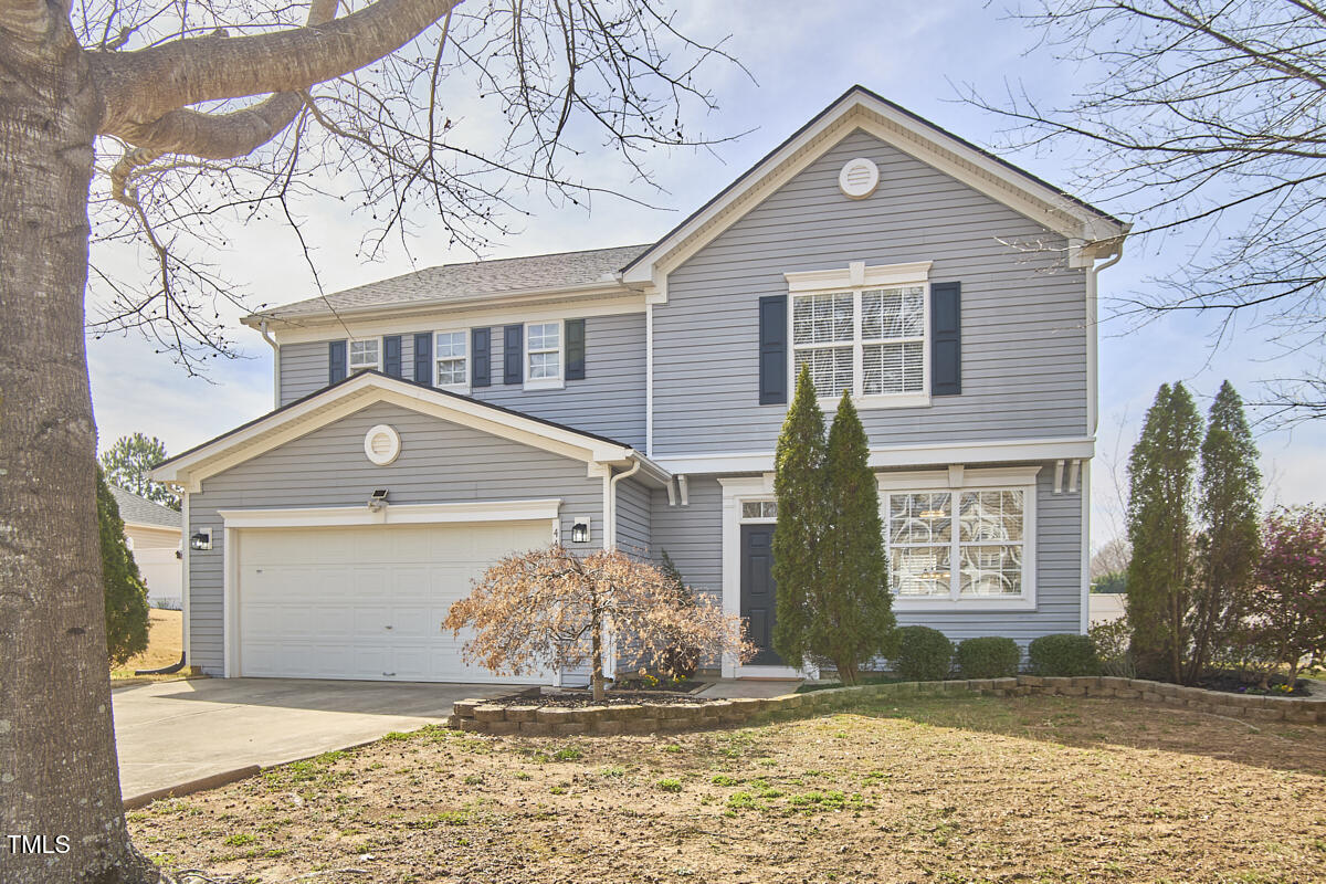 442 Steel Hopper Way Garner, NC 27529 - Photo 1 of 45 a front view of a house with a yard