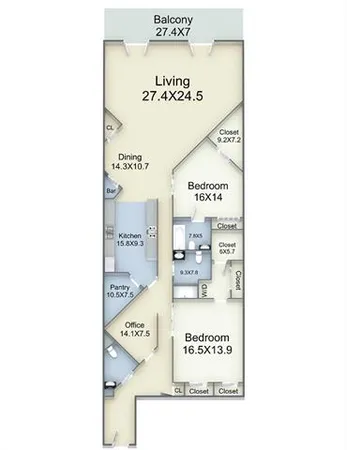 $350,000 | 330 Morgan Street, Unit 406, New Orleans, LA 70114