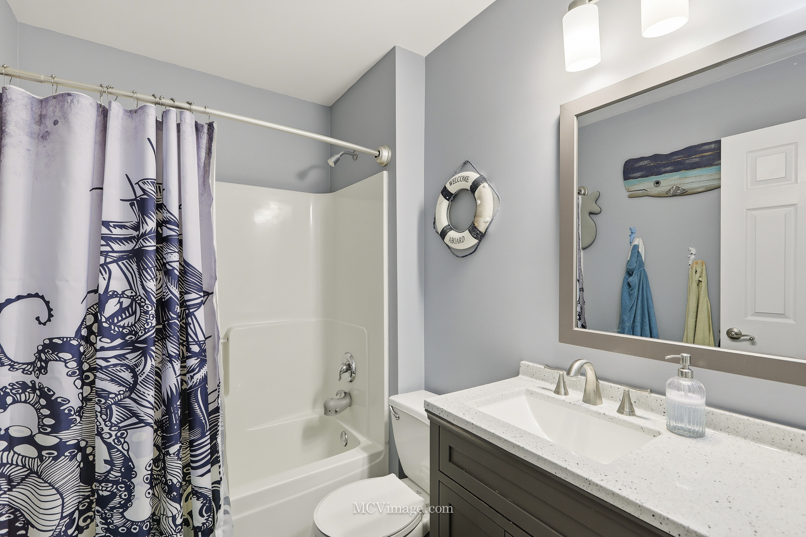 16414 Willow Walk Drive Lockport, IL 60441 - Photo 14 of 30 a bathroom with a sink vanity mirror and toilet