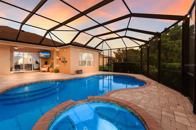a view of a balcony with a potted plant
