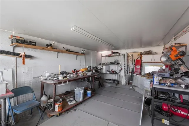 a view of a storage room with a lot of stuff