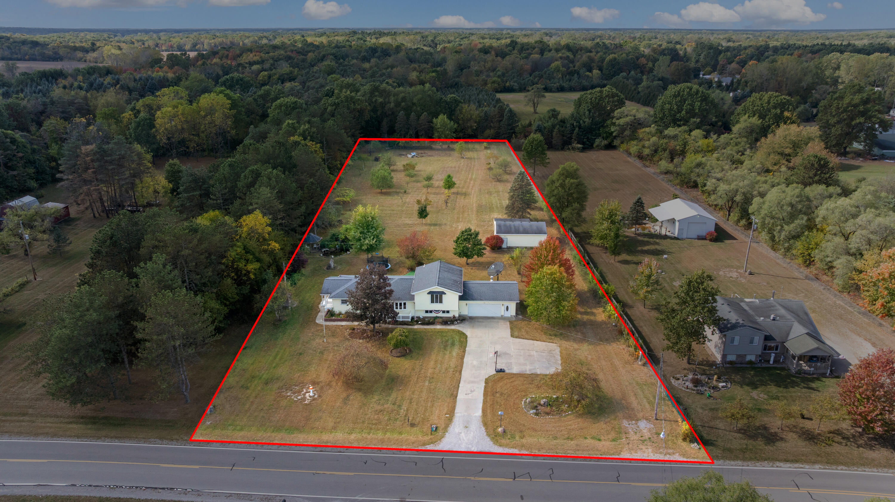 8461 North Webster Road Clio, MI 48420 - Photo 5 of 47 8461 North Webster-HD Drone Photography-