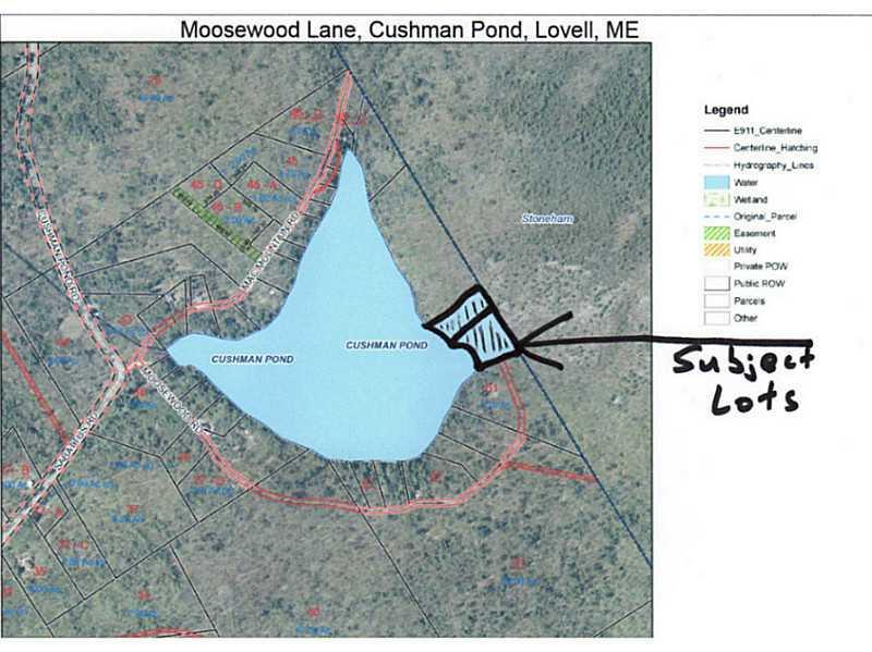 0 Moosewood Road Lovell, ME 04051 - Photo 7 of 11 Plat Map.