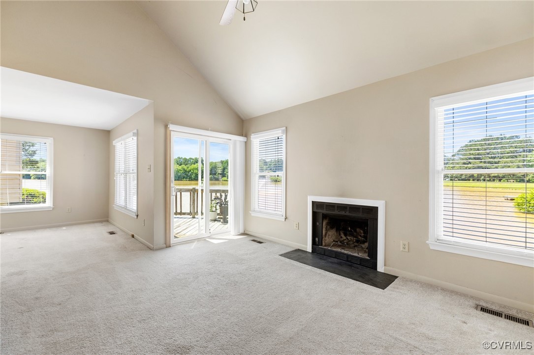 14707 Inlet Court Chesterfield, VA 23832 - Photo 9 of 19 Unfurnished living room featuring a