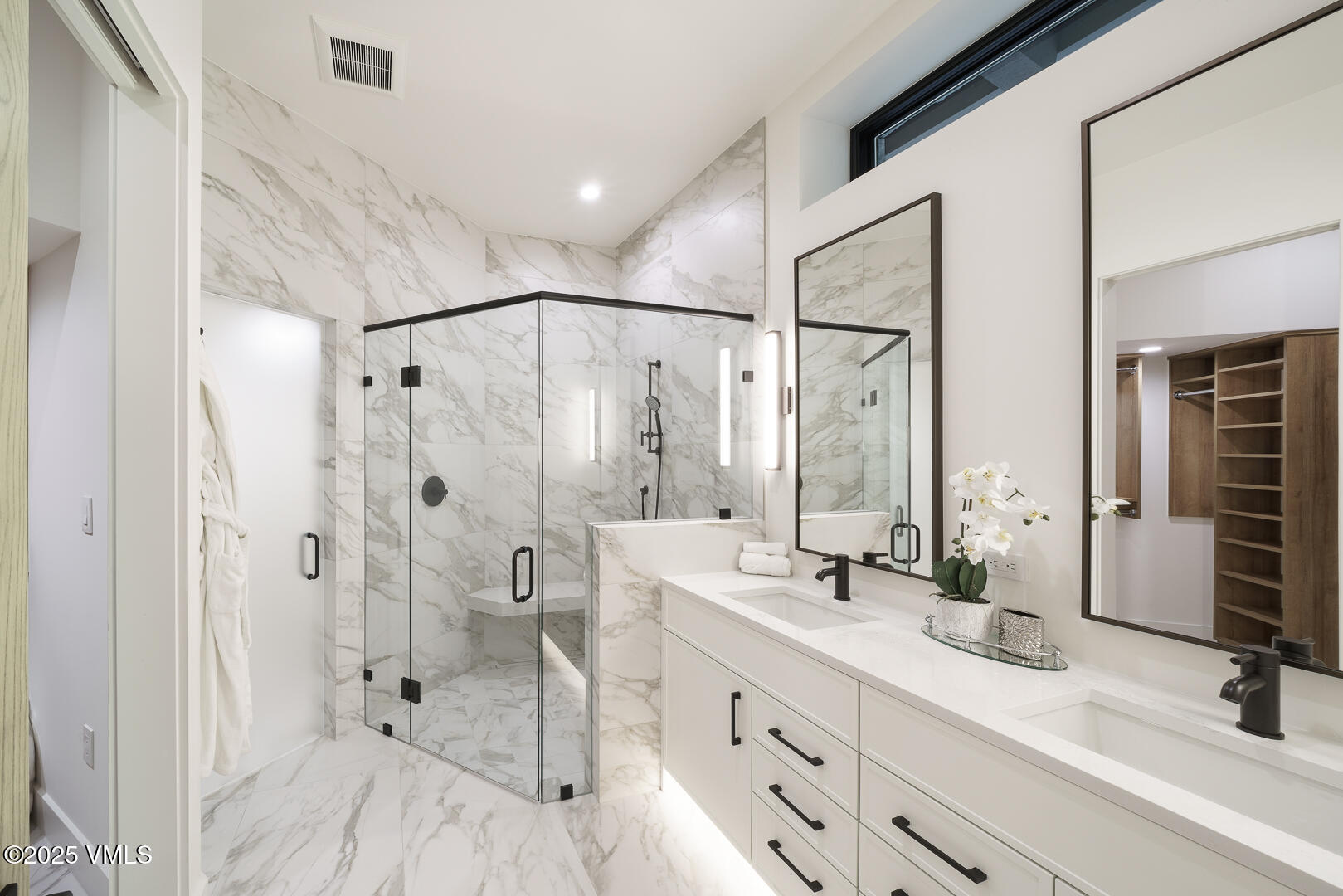 880 Forest Trail Edwards, CO 81632 - Photo 47 of 119 a bathroom with a double vanity sink mirror double and shower