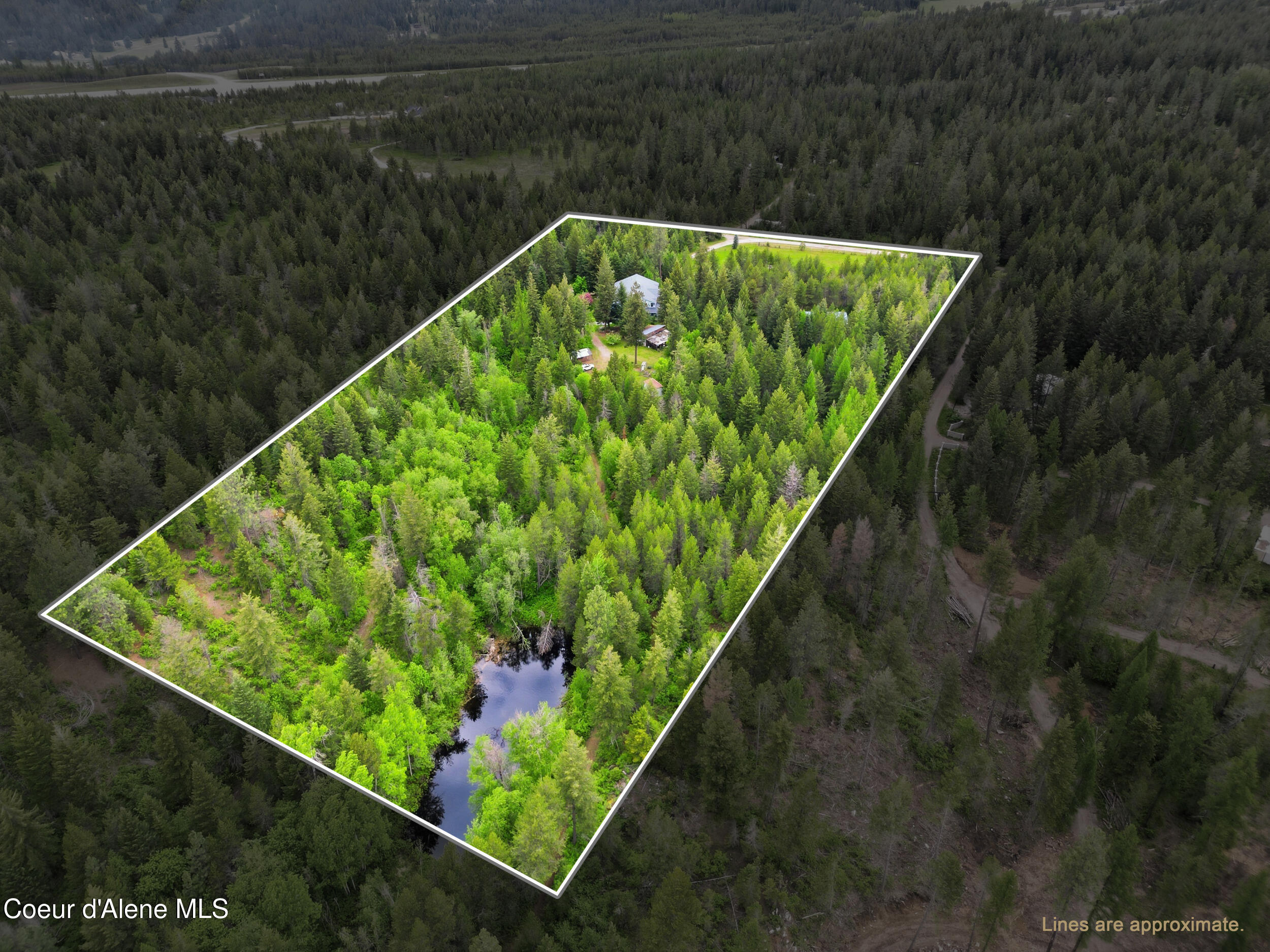80 Rodeo Road Athol, ID 83801 - Photo 54 of 60 aerial outline
