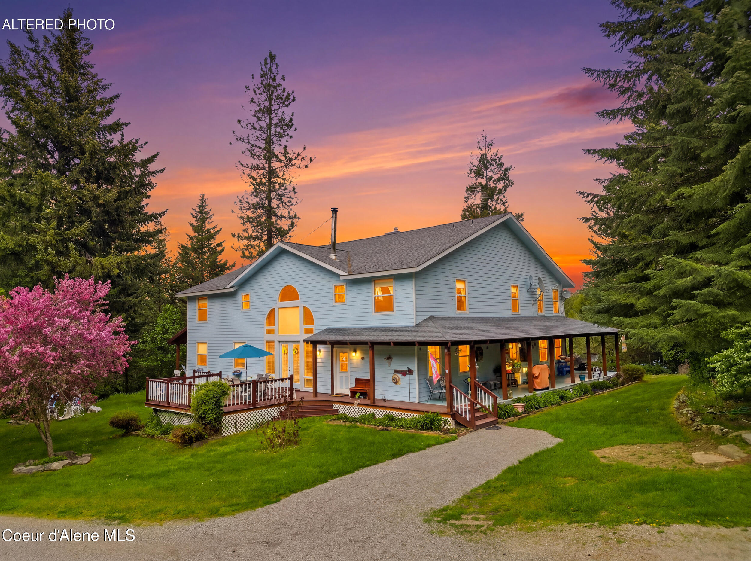 80 Rodeo Road Athol, ID 83801 - Photo 59 of 60 twilight