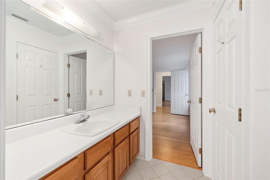 6581 South Magnolia Avenue Ocala, FL 34471 - Photo 34 of 59 a bathroom with a sink and a mirror