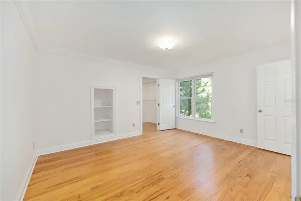 a view of empty room