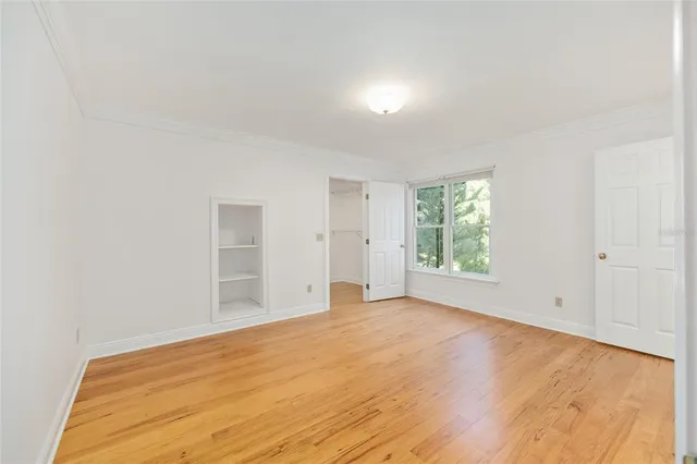 a view of empty room