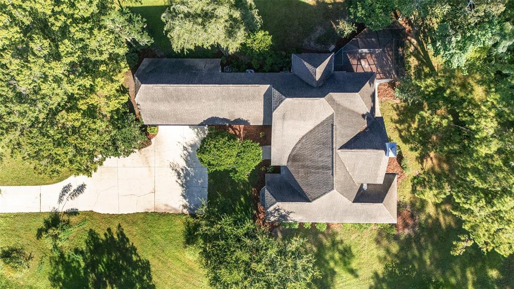 6581 South Magnolia Avenue Ocala, FL 34471 - Photo 55 of 59 an aerial view of a house with a yard and trees