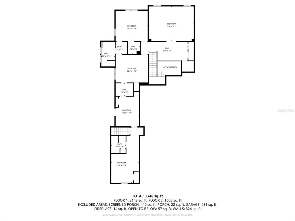 6581 South Magnolia Avenue Ocala, FL 34471 - Photo 58 of 59 a picture of a floor plan