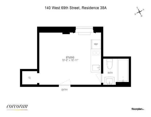 $300,000 | 140 West 69th Street, Unit 38A | Upper West Side