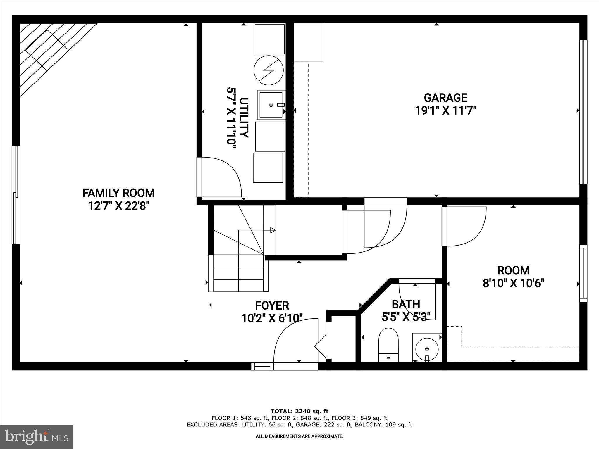 208 Castletown Road Lutherville-Timonium, MD 21093 - Photo 52 of 58 Main Level Floor Plan