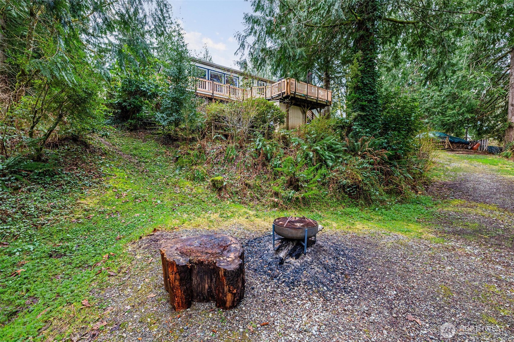 33501 112th Street Southeast Sultan, WA 98294 - Photo 27 of 31 a backyard of a house with table and chairs