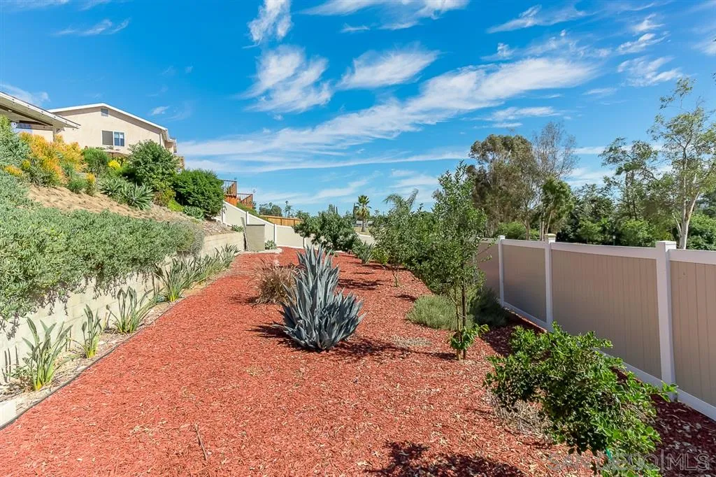 9215 Dalehurst Road Santee, CA 92071 - Photo 22 of 25 a view of a backyard