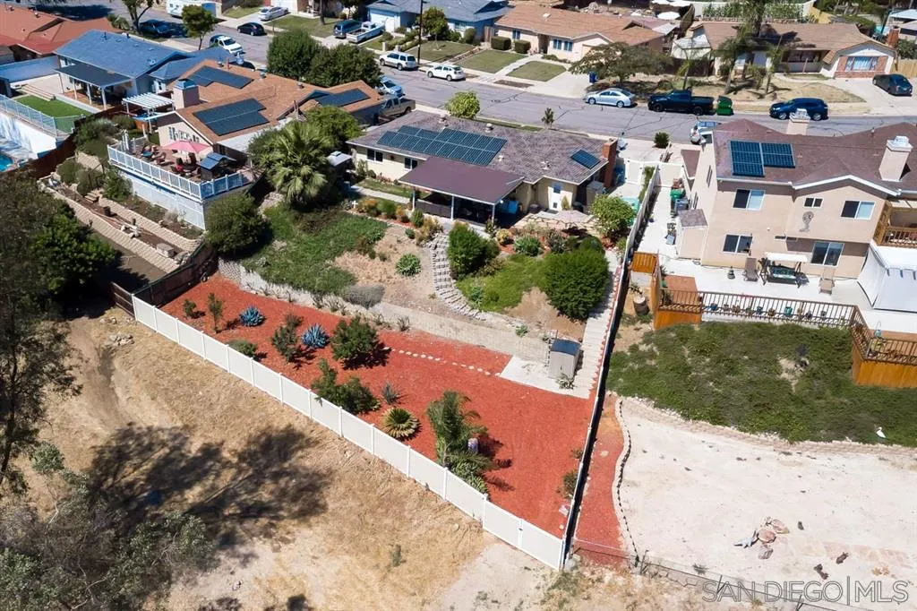 9215 Dalehurst Road Santee, CA 92071 - Photo 24 of 25 an aerial view of residential houses with outdoor space