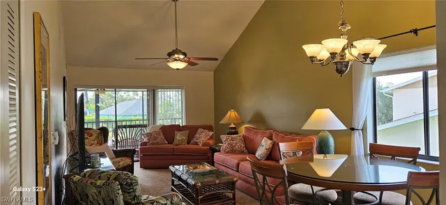 a view of a garden from a balcony