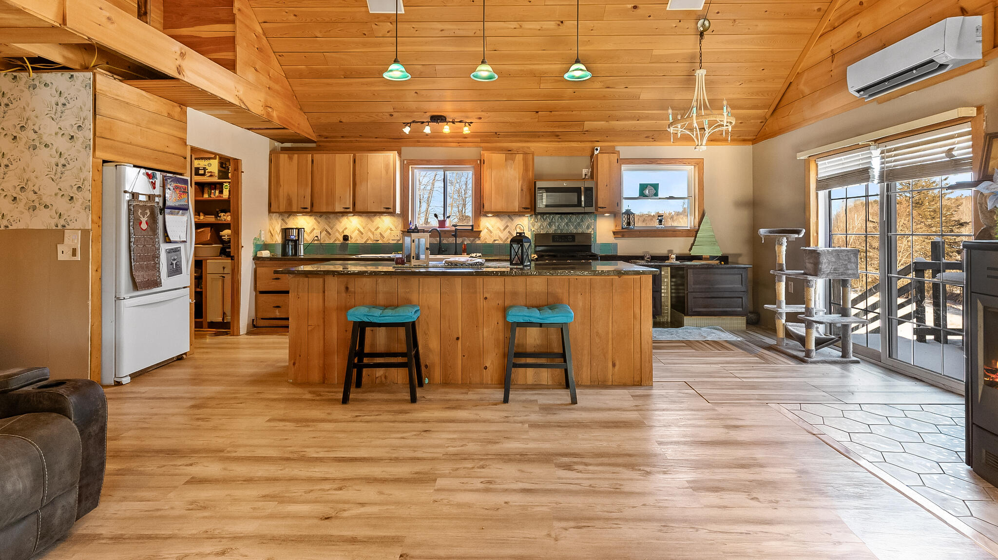44 Webb Big Pond Road Eastbrook, ME 04634 - Photo 11 of 68 Living/Kitchen