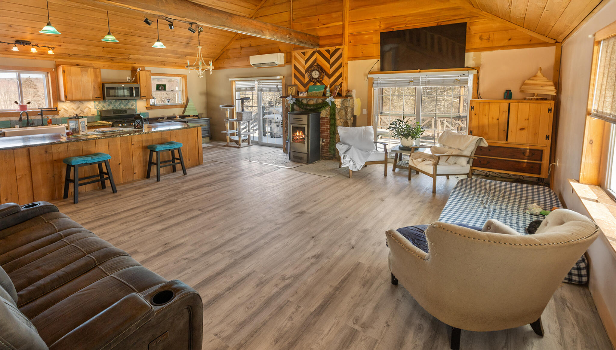 44 Webb Big Pond Road Eastbrook, ME 04634 - Photo 2 of 68 Living Room
