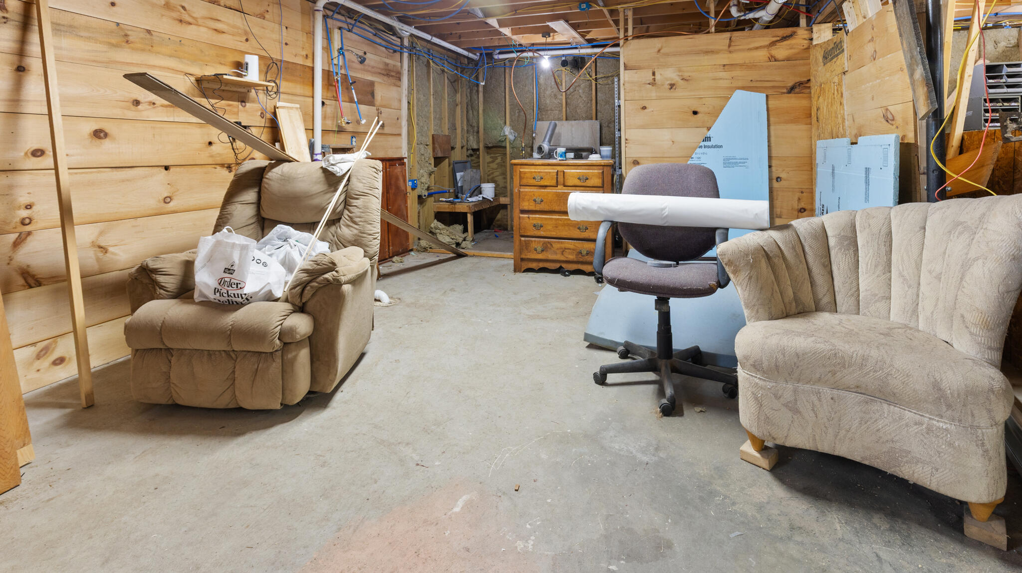 44 Webb Big Pond Road Eastbrook, ME 04634 - Photo 38 of 68 Basement