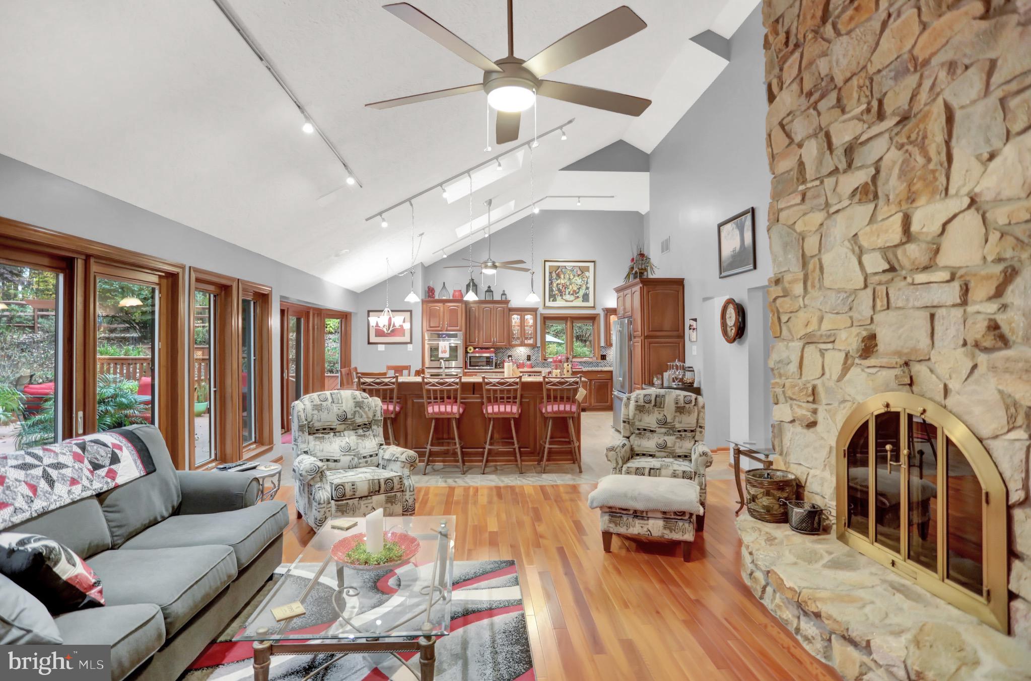 3813 Ady Road Street, MD 21154 - Photo 26 of 67 Stone fireplace