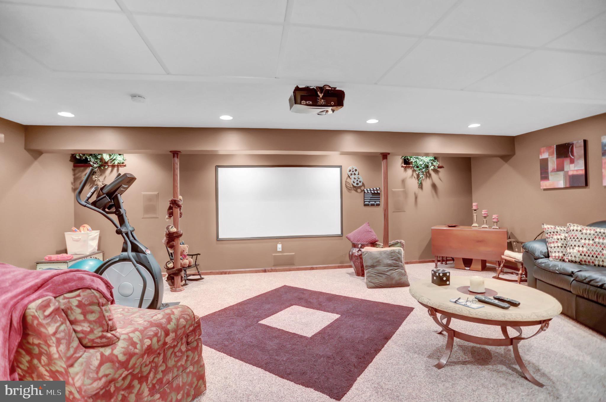3813 Ady Road Street, MD 21154 - Photo 39 of 67 96" screen and media equipment