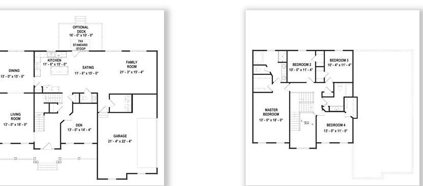 787 Houston Valley Road Greeneville, TN 37743 - Photo 32 of 32 builder floor plan