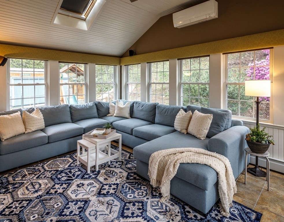 8 Olde Coach Road Westborough, MA 01581 - Photo 13 of 42 a living room with furniture and a large window