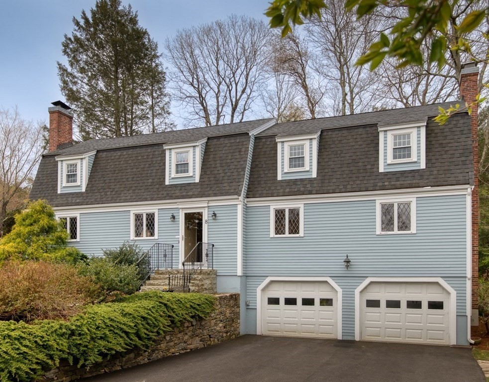8 Olde Coach Road Westborough, MA 01581 - Photo 39 of 42 a front view of residential houses with yard