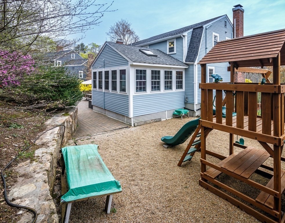 8 Olde Coach Road Westborough, MA 01581 - Photo 42 of 42 a view of a house with backyard and sitting area