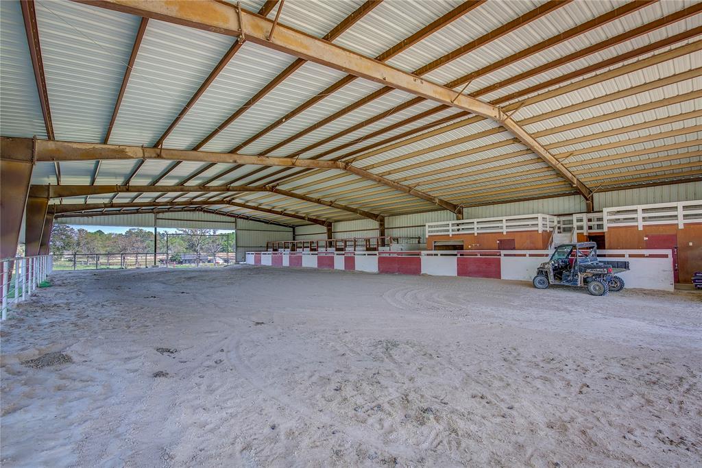 7359 Highway 154 Sulphur Springs, TX 75482 - Photo 38 of 40 100 x150 Covered Arena with auto waterers, tack room, wash rack, 5 stalls and viewing platform