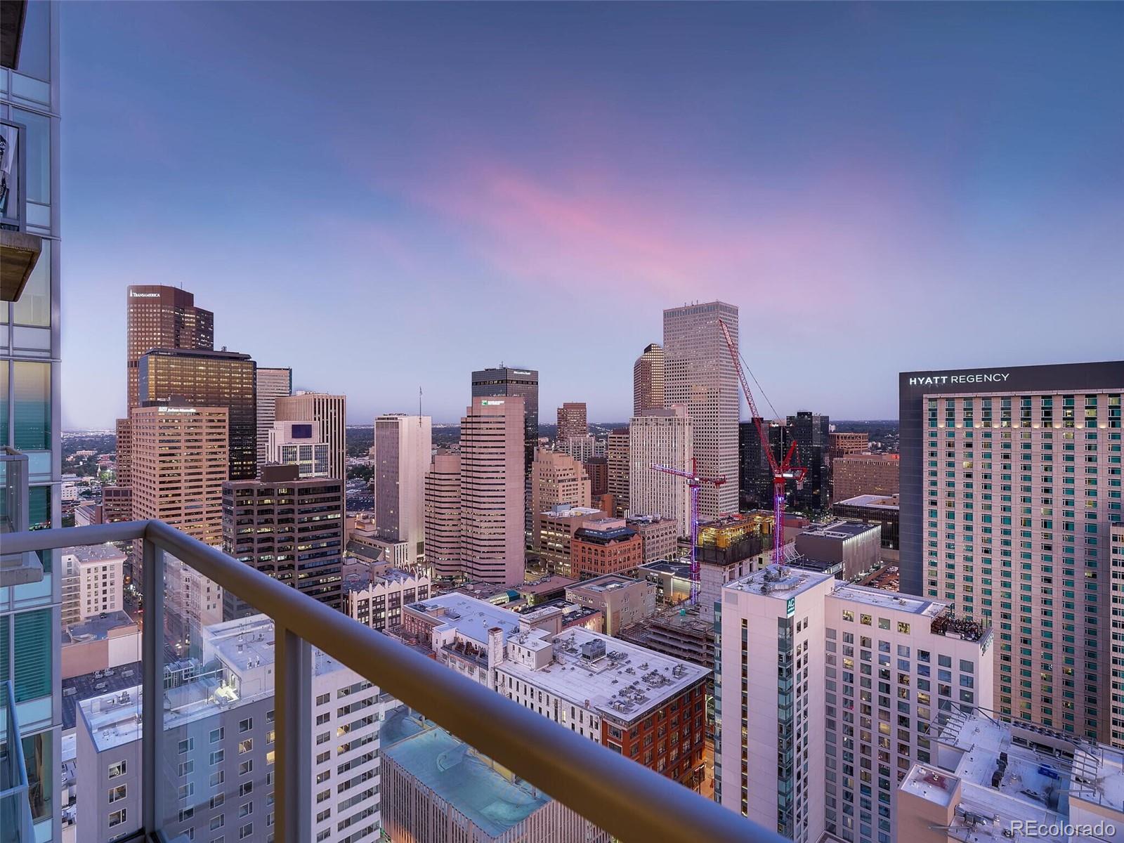 891 14th Street, Unit 3510 Denver, CO 80202 - Photo 32 of 50 a city view with tall buildings
