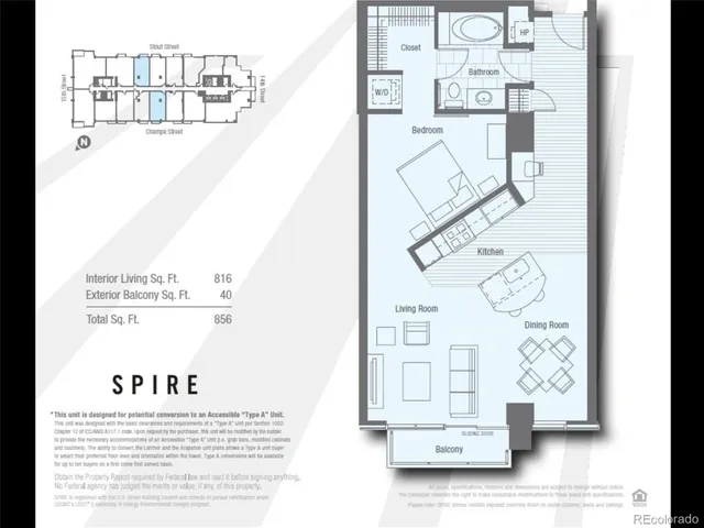 $1,295,000 | 891 14th Street, Unit 3510, Denver, CO 80202