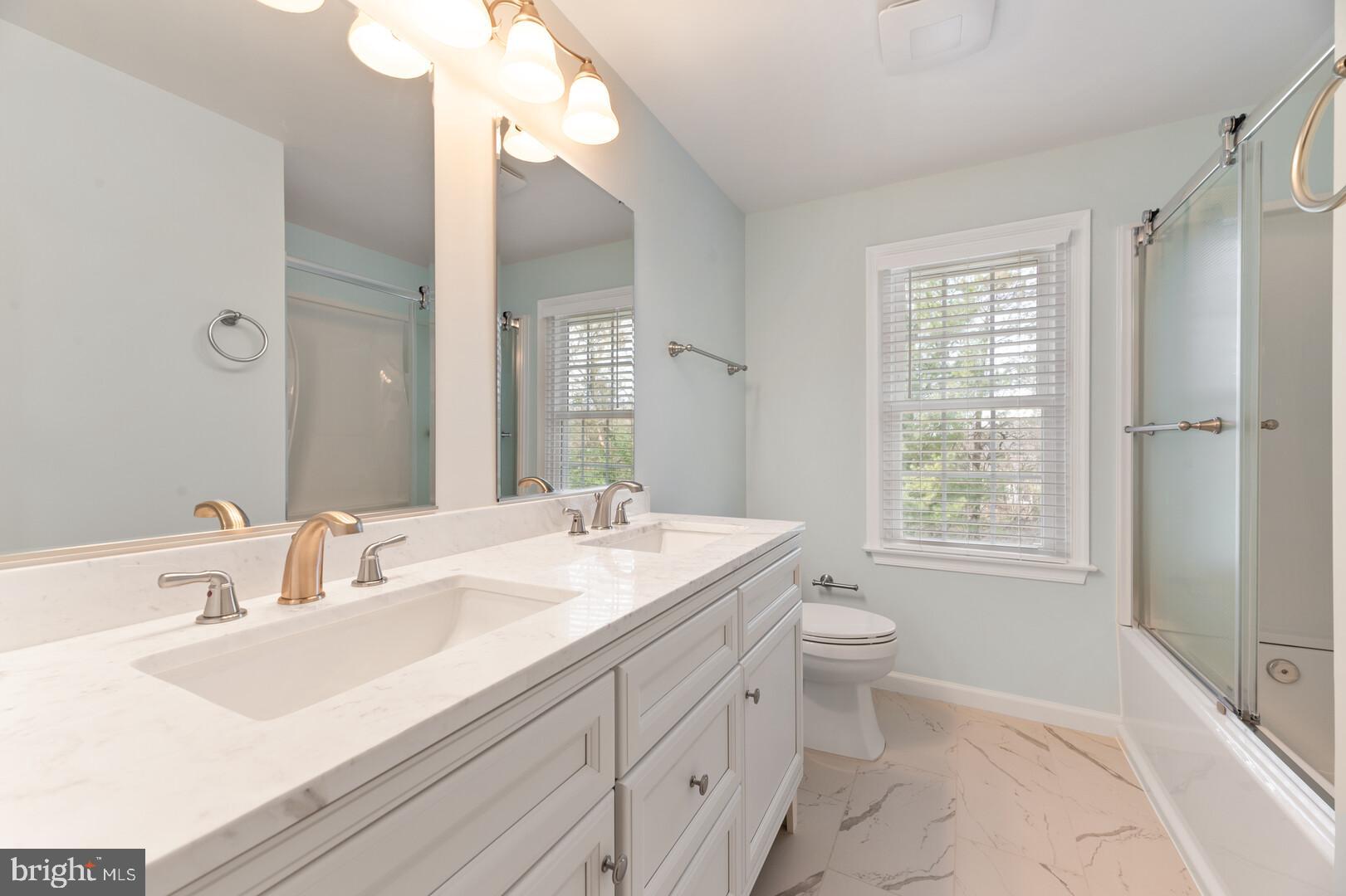 157 Peyton Road Sterling, VA 20165 - Photo 21 of 46 Hall bath is stunning - all new