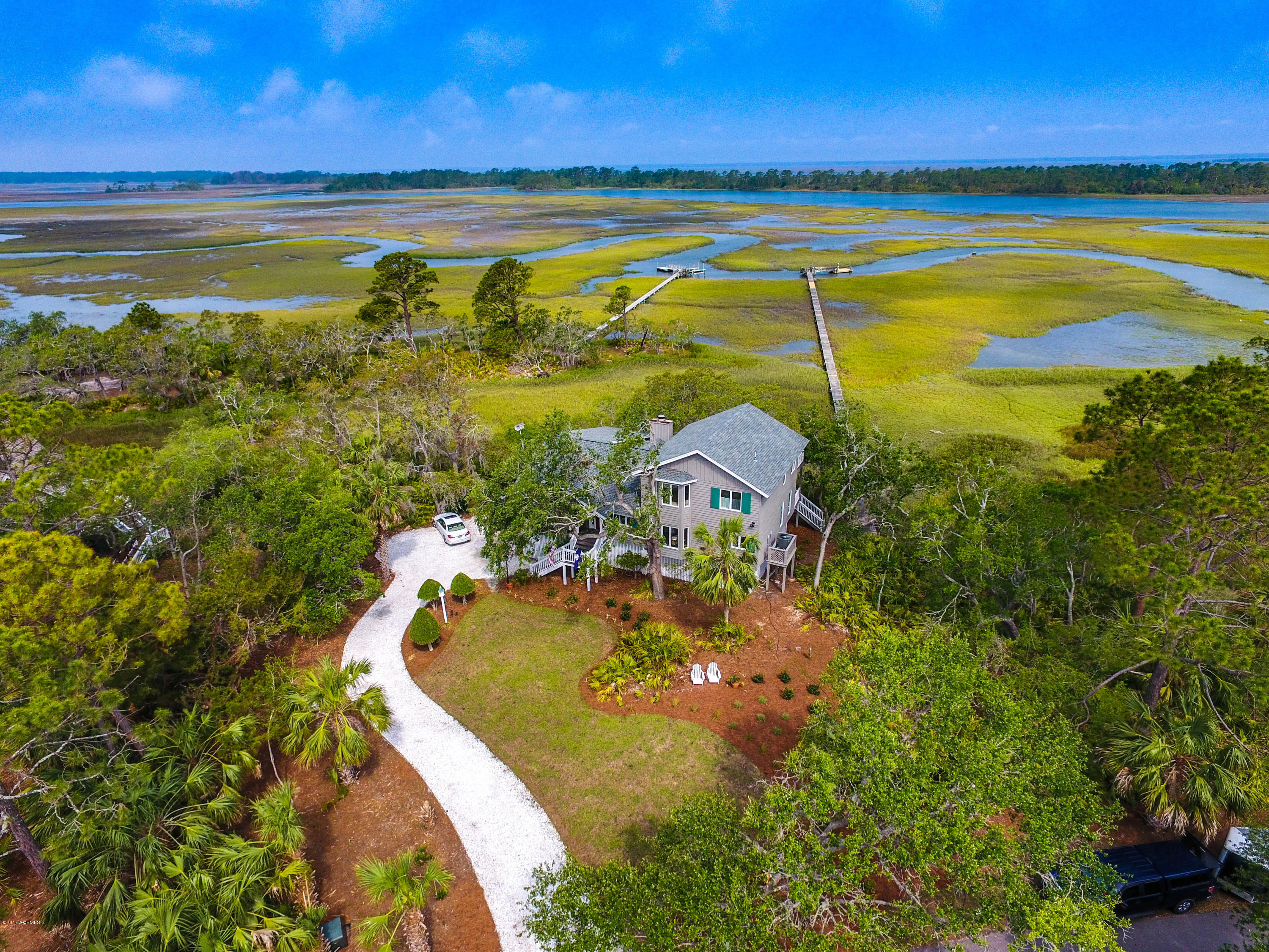 14 Fiddlers Trce Road Fripp Island, SC 29920 - Photo 1 of 50 Front Aerial