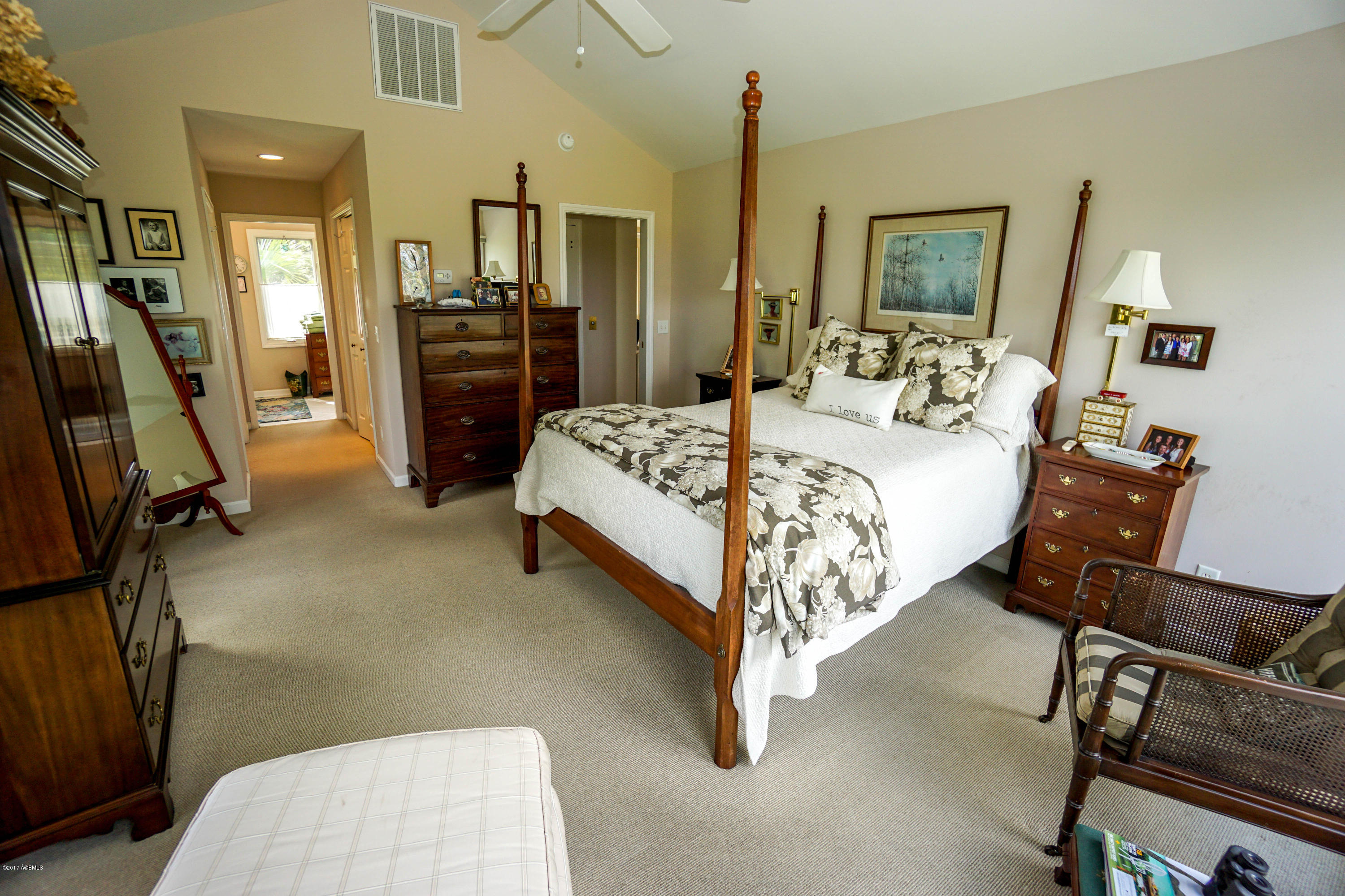 14 Fiddlers Trce Road Fripp Island, SC 29920 - Photo 18 of 50 Second Floor Master