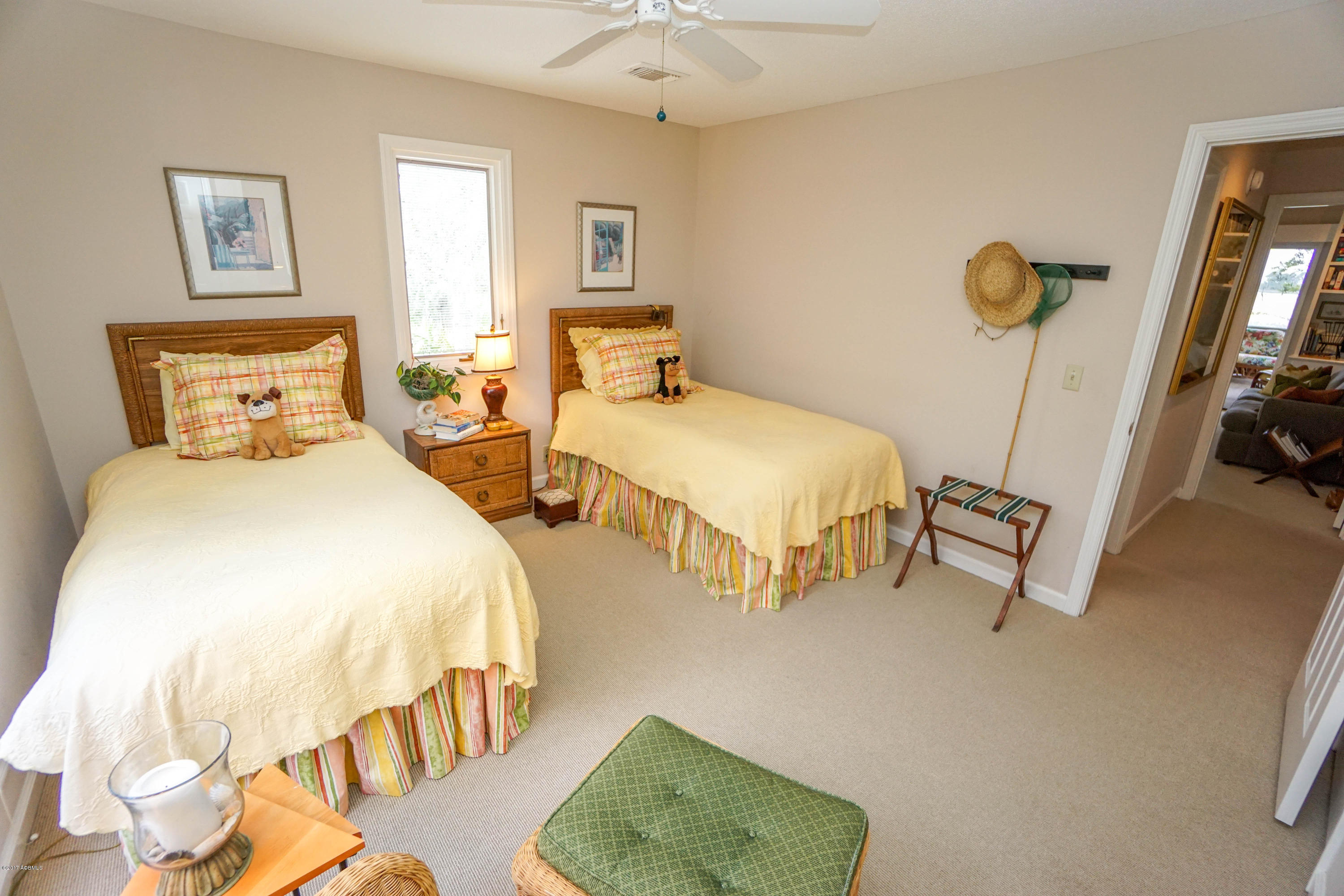 14 Fiddlers Trce Road Fripp Island, SC 29920 - Photo 38 of 50 Front Guest Bedroom