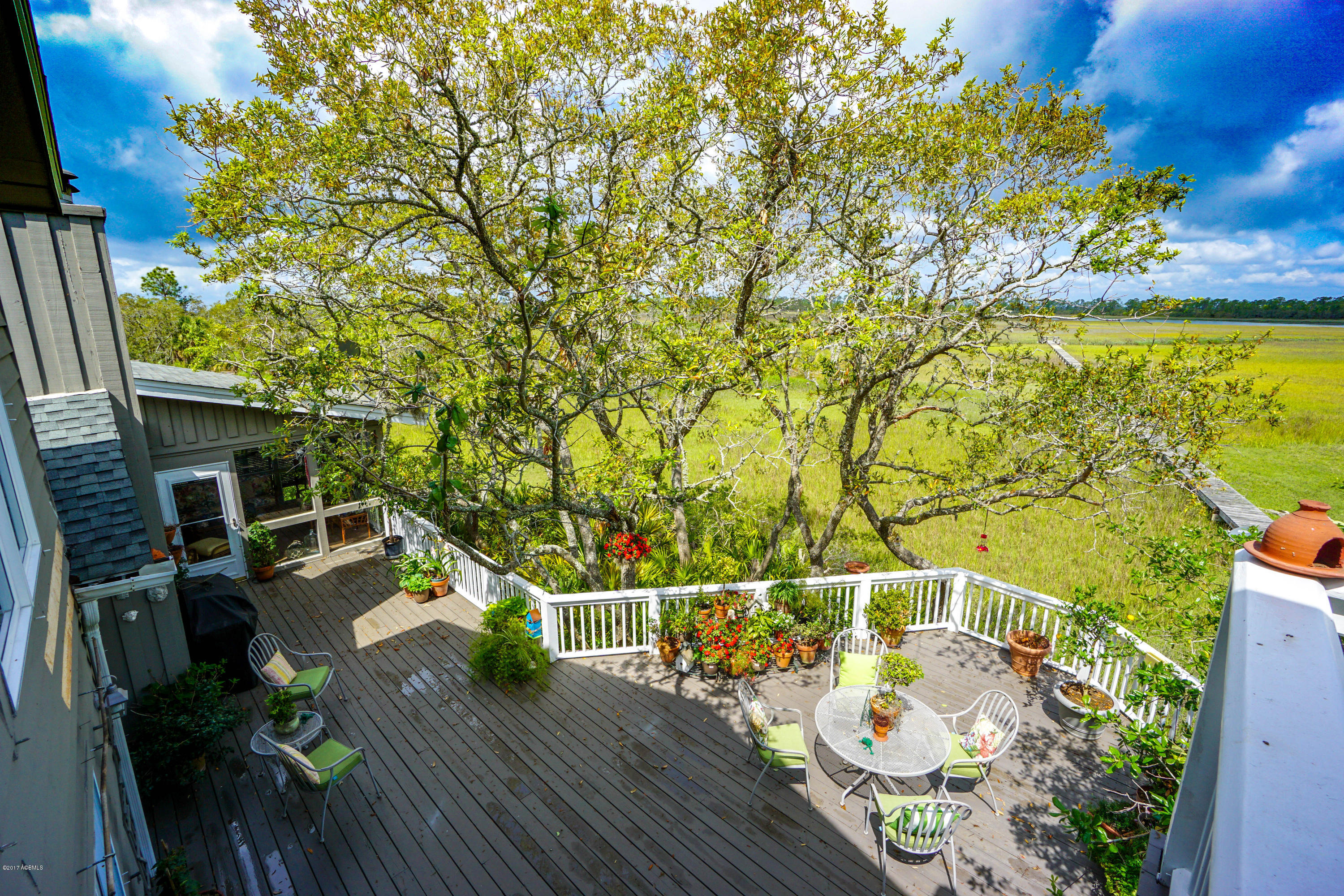14 Fiddlers Trce Road Fripp Island, SC 29920 - Photo 45 of 50 Back Deck