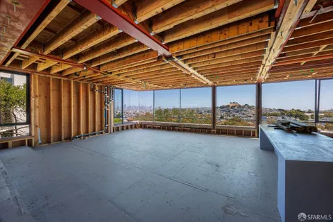 a view of a roof deck