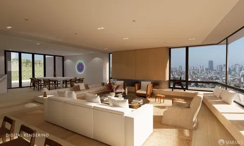 a very nice looking living room with a large window