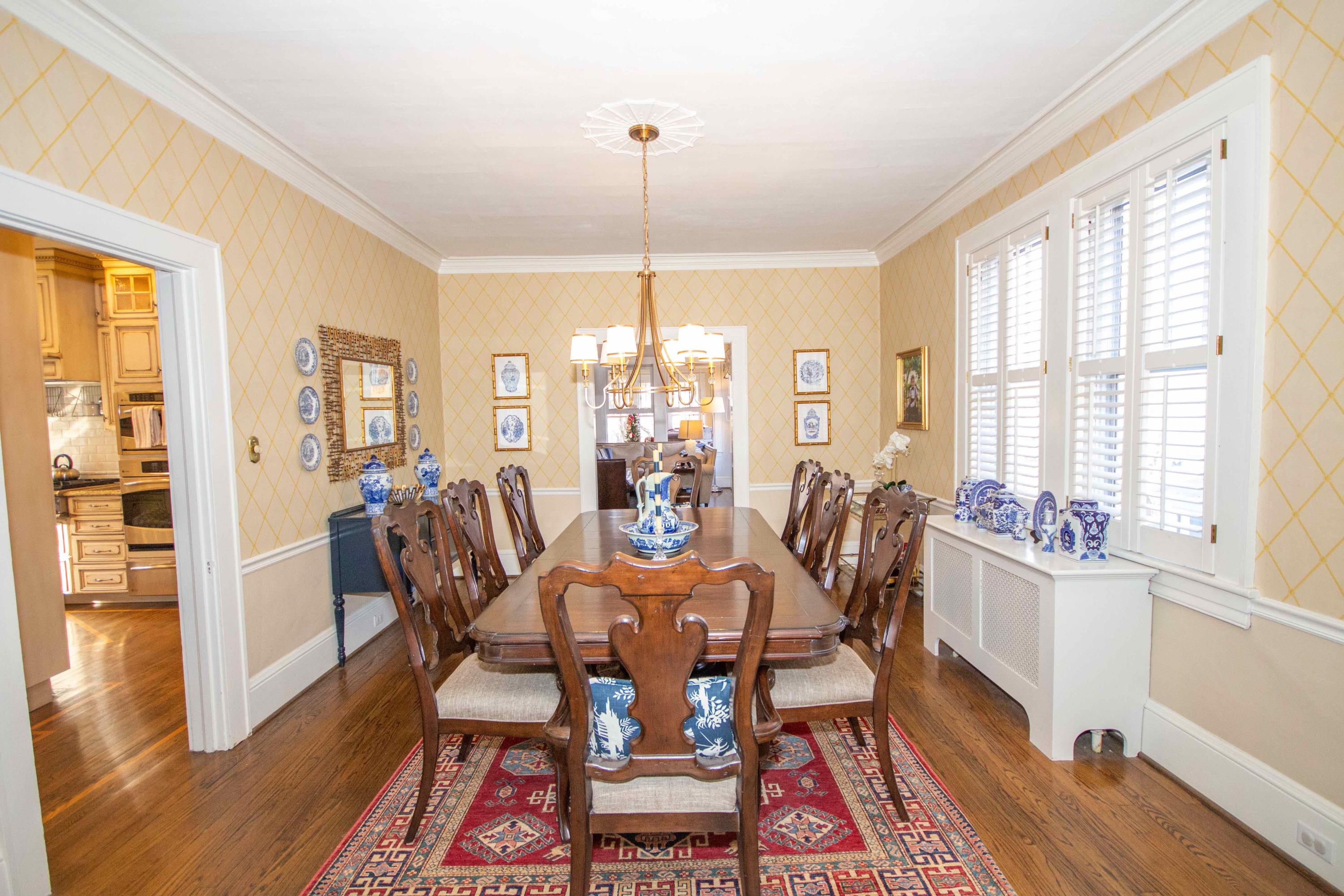 2743 Richelieu Avenue Southwest Roanoke, VA 24014 - Photo 17 of 54 a view of a dining room with furniture window and wooden floor