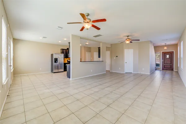 a view of a livingroom with a furniture
