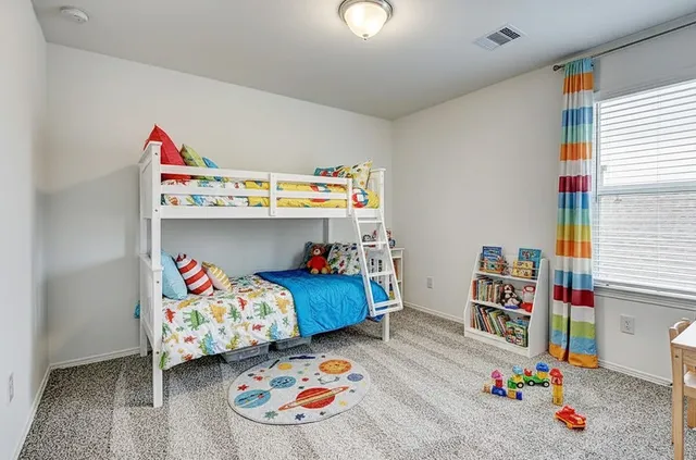 a room with toys and a couch