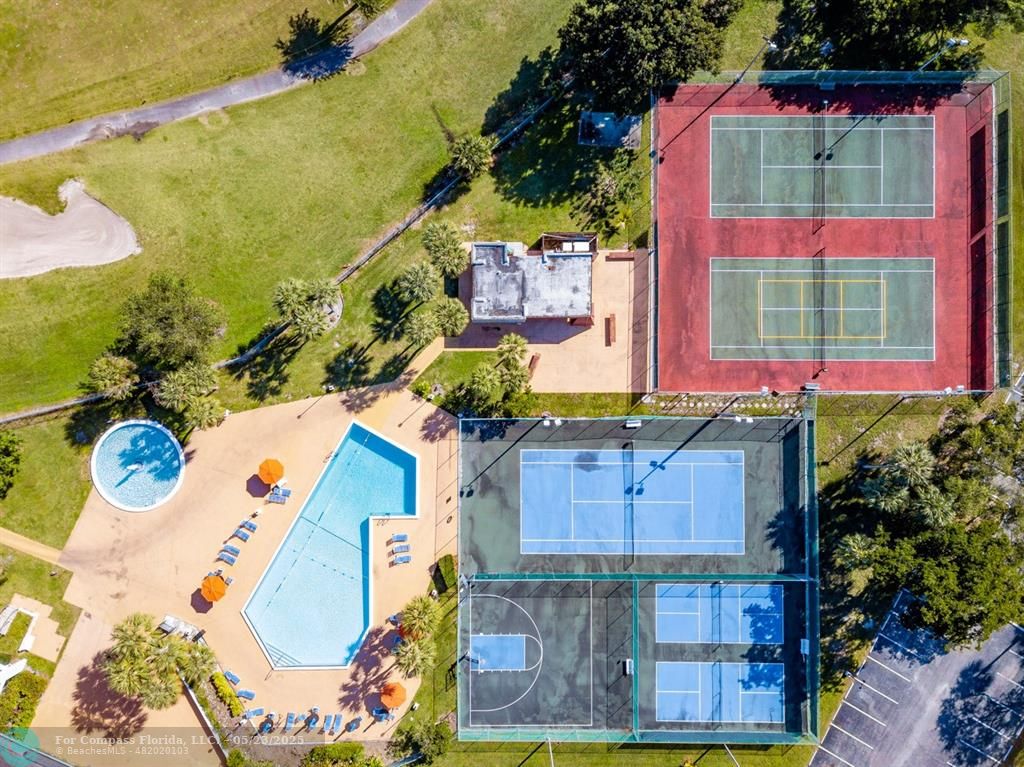 7300 Radice Court, Unit 302 Lauderhill, FL 33319 - Photo 45 of 81 an aerial view of a house