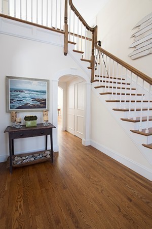 4 Lowerfield Road Weston, MA 02493 - Photo 6 of 20 a view of entryway and hall with wooden floor