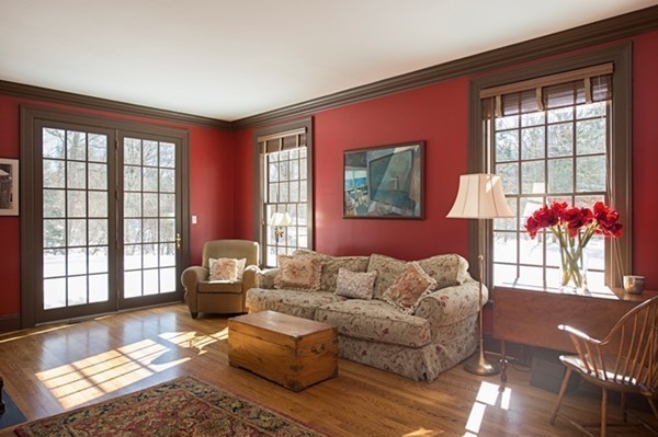 4 Lowerfield Road Weston, MA 02493 - Photo 10 of 20 a living room with furniture and a window